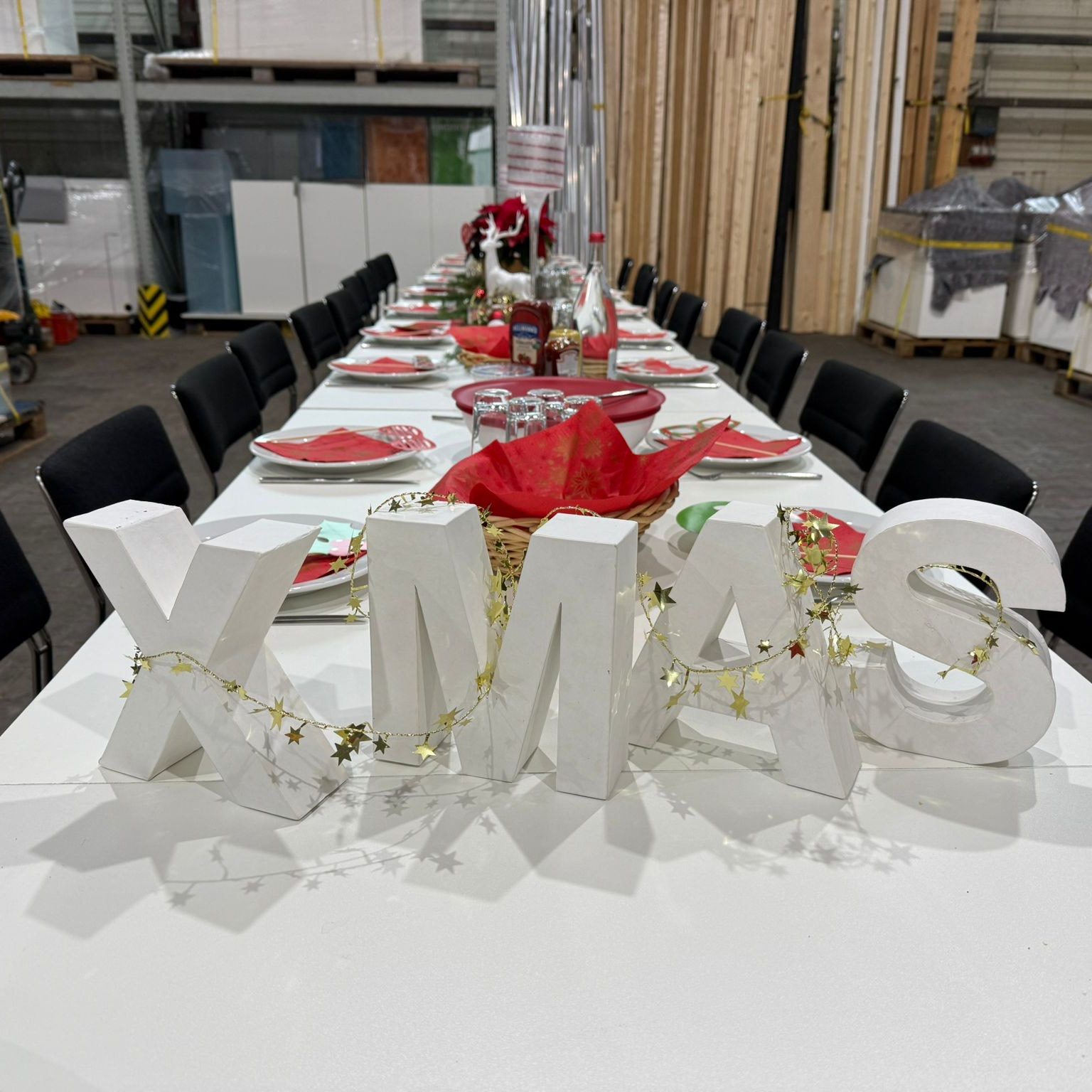 🎄Weihnachtsfeier bei LÜCO🎄 … am schönsten ist es zuhause, für uns zwischen Regalen und Paletten 😊 Vielen Dank an das gesamte…